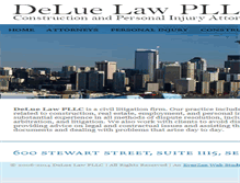 Tablet Screenshot of d3law.com
